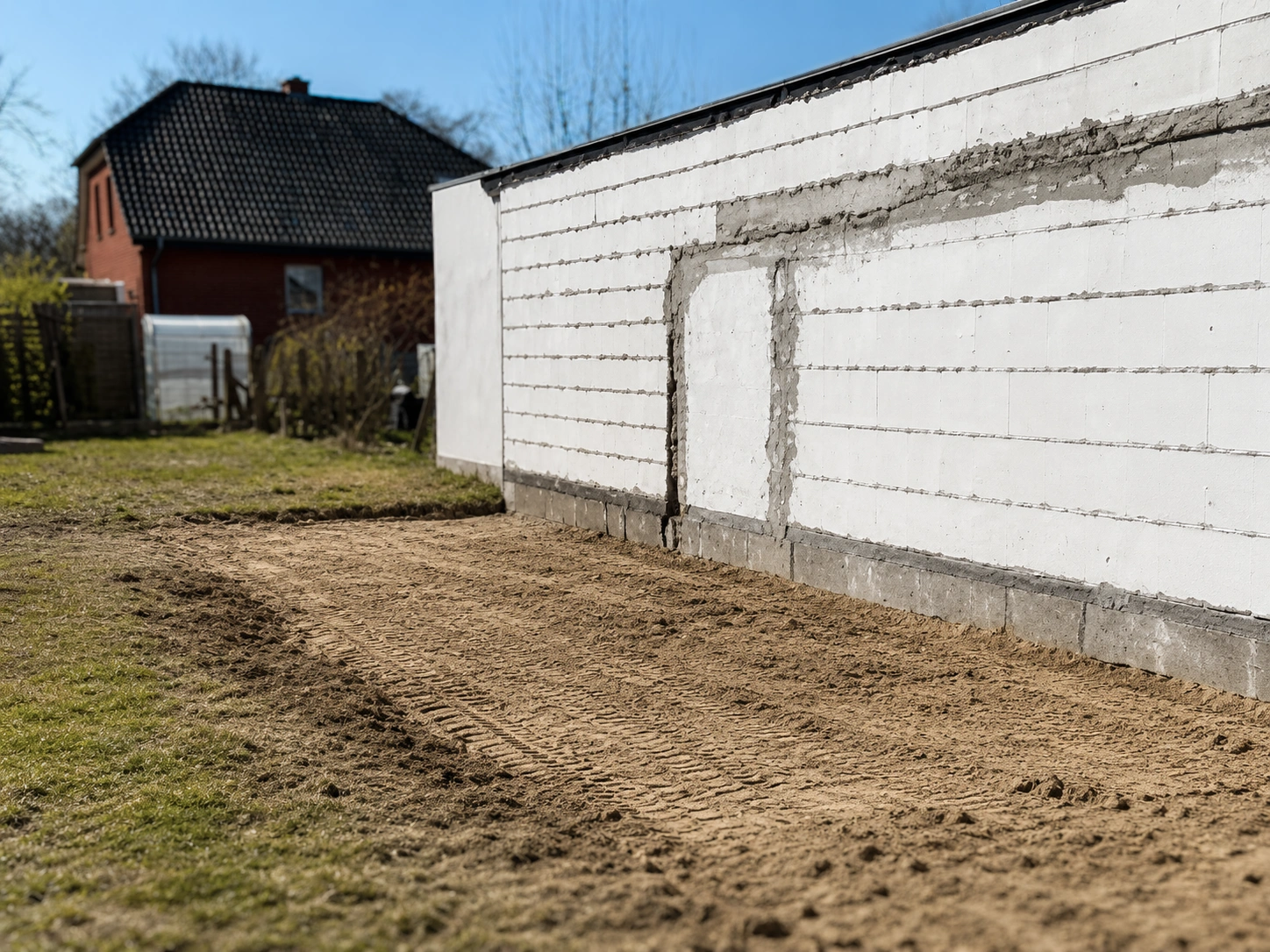 Ort vor dem Abriss
